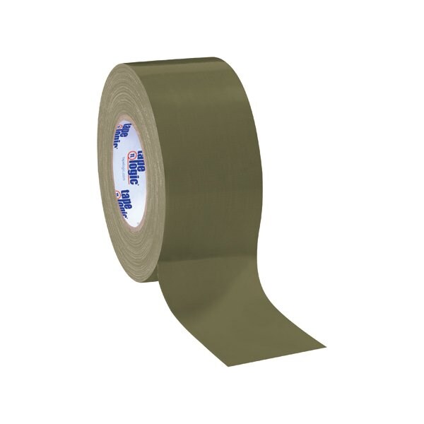 Tape Logic 3'' x 60 yds. Olive Green Tape Logic 10 Mil Duct Tape, 16PK BUY00024177 - main